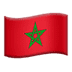 🇲🇦 flag: Morocco display on Apple